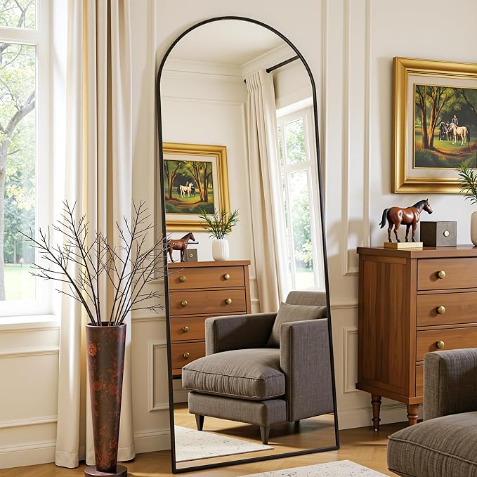 Full Length Mirror, Oversized Floor Mirrors, Leaning Free Standing Mirrors - Image 3