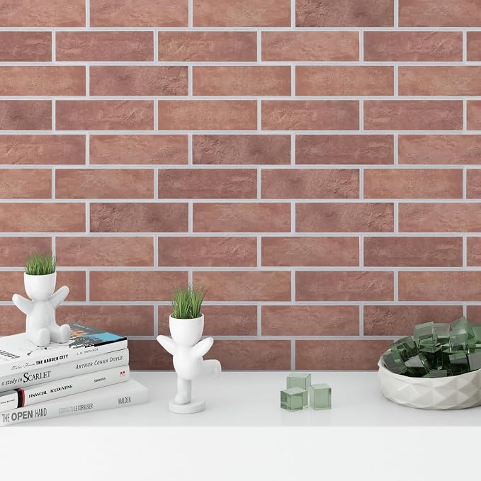 16-Pack 3D Faux Brick Acoustic Wall Panels, 11.8" x 11.8" PET Soundproof & - Image 6