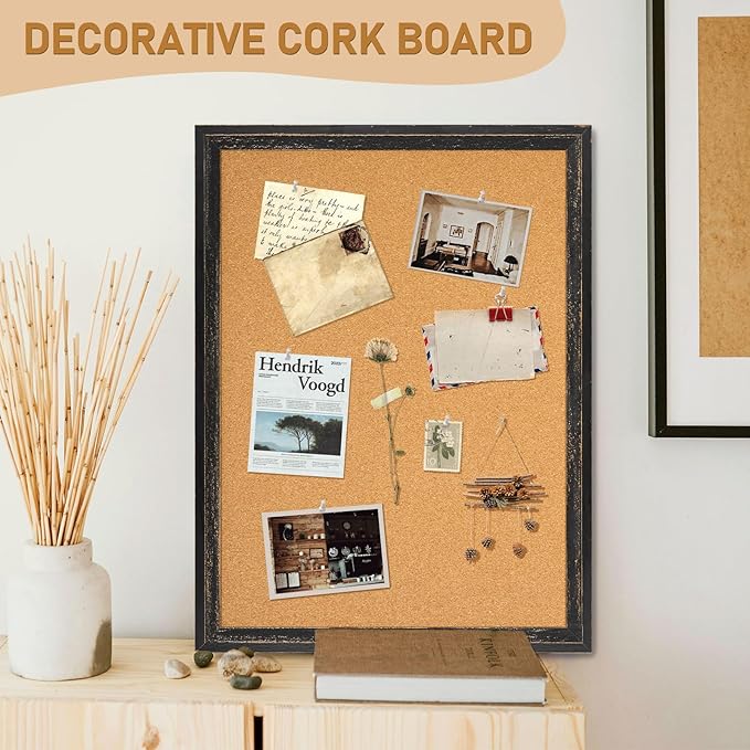 DOLLAR BOSS Cork Board for Office 30 X 20 Inches Cork Boards for Walls Bulletin - Image 6