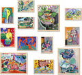 KBKBART Matisse Wall Art Prints Set of 12, Matisse Eclectic Wall Decor by KBKBART