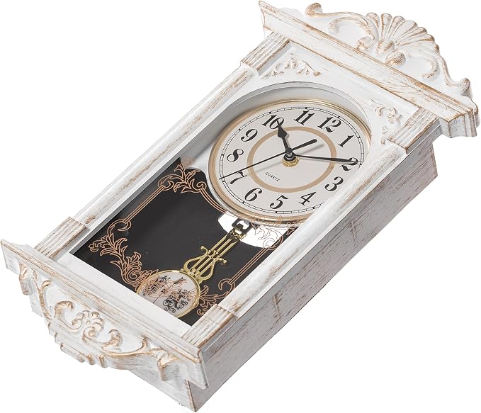 Clockswise Vintage Grandfather-Style Wall Clock - Image 7