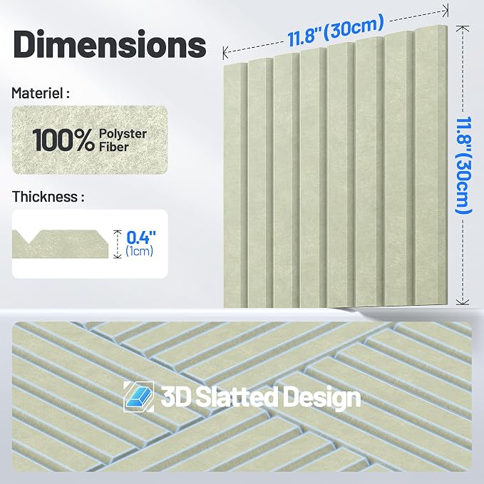 12 Pack Sound Proof Foam Panels - Image 7
