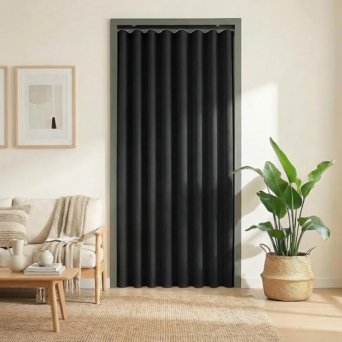 hoeflife Blackout Curtains for Bedroom Room Darkening Curtains for Living Room - Image 2