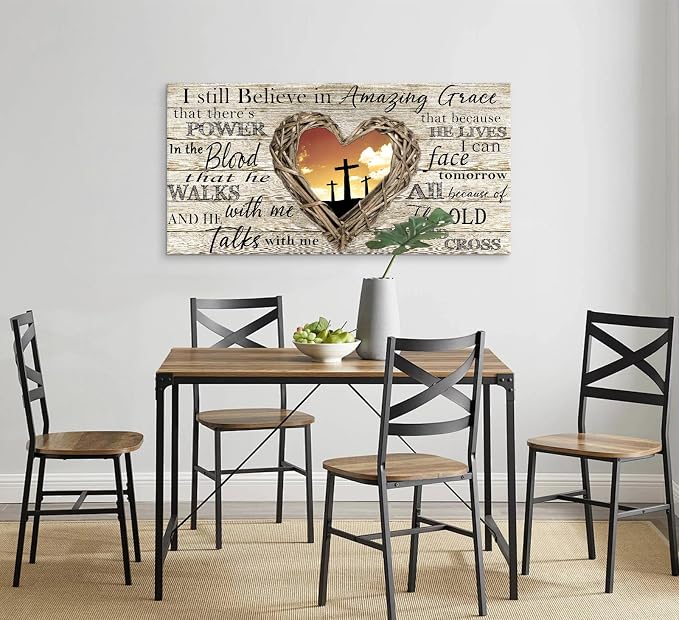 Cao Gen Decor Art A63550 Amazing Grace Wall Art Decor Canvas Print Picture - Image 7