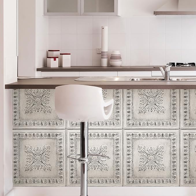 NuWallpaper NU2495 Reclaimed Tin Peel & Stick Wallpaper - Image 4