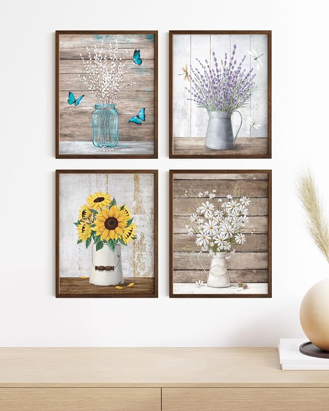 HAUS AND HUES Flower Wall Decor - Image 5