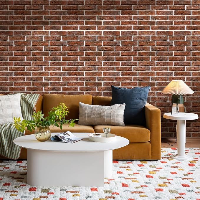 Commomy 3D Brick Wall Panels Peel and Stick - Image 8