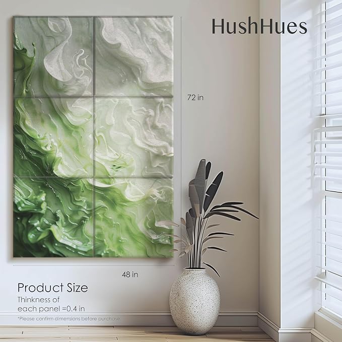 6-Pack Art Acoustic Panels 72x48 Inches Soundproof Wall Panels - Image 2