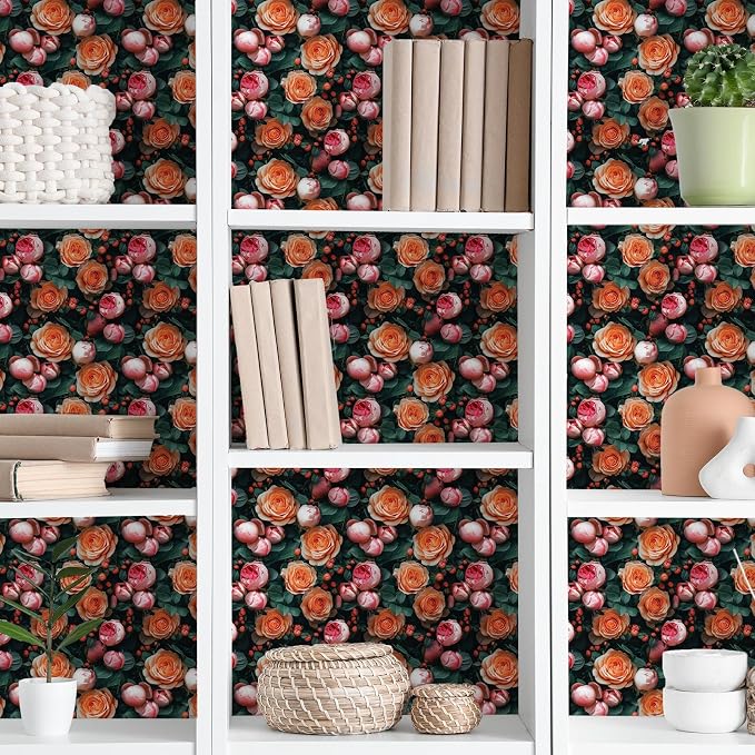 Main Street Peel and Stick Wallpaper Eco-Friendly Sheets 12 Pack, 11 X 16 Inch - Image 4