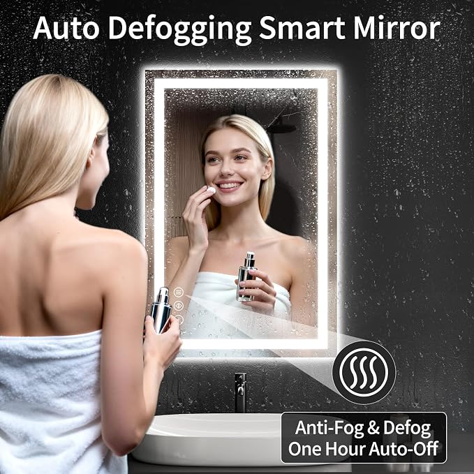 24"x36" LED Bathroom Mirror - Image 3