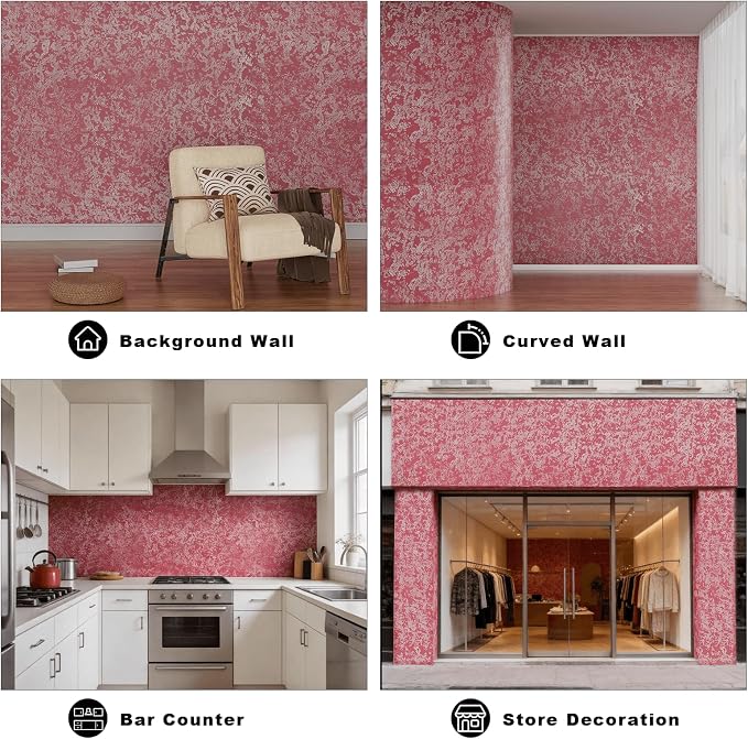 3D Wall Panels - 4PCS 47.2"x23.6" Faux Stone Wall Covering - MCM Modified Clay - Image 4