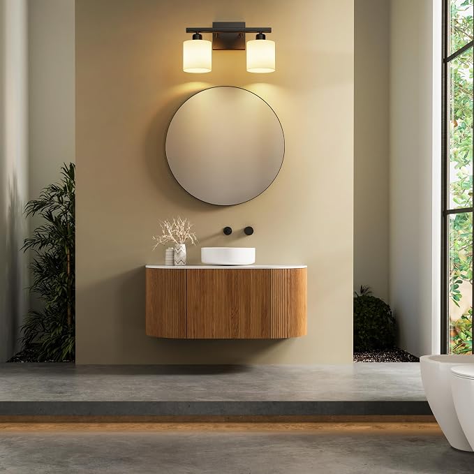 PARTPHONER Bathroom Light Fixtures, Bathroom Lighting Fixtures Over Mirror - Image 9