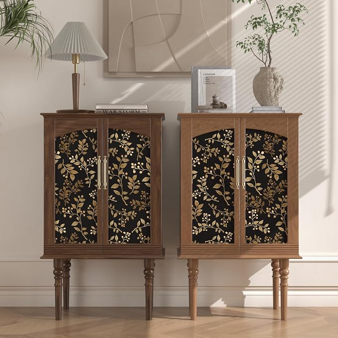 Extra Long Dark Floral Peel and Stick Wallpaper 17.5In x 32.8Ft, Vintage - Image 7