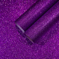 CHIHUT 15.7''x236'' Dark Purple Glitter Contact Paper Peel and Stick by CHIHUT