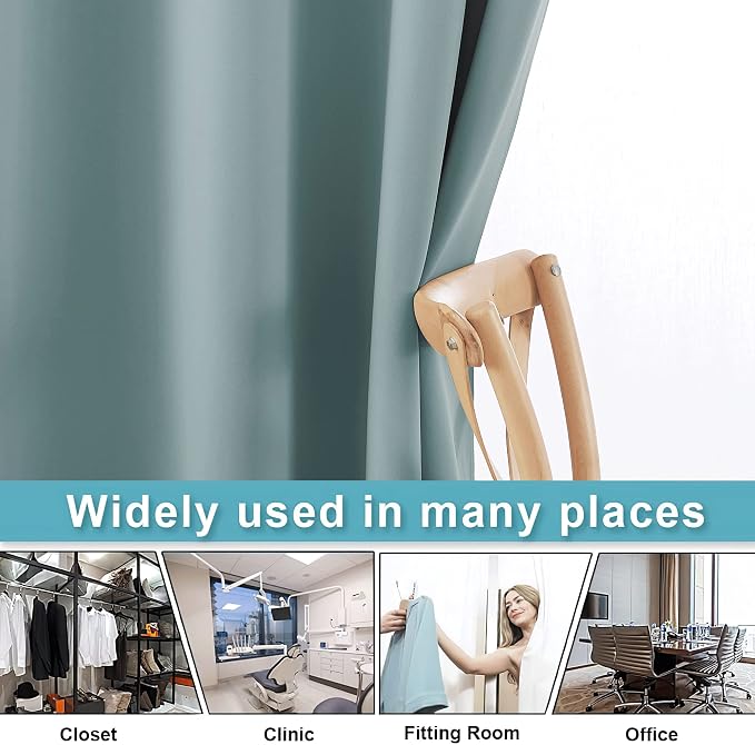 RYB HOME Privacy Room Divider Curtains - Image 5