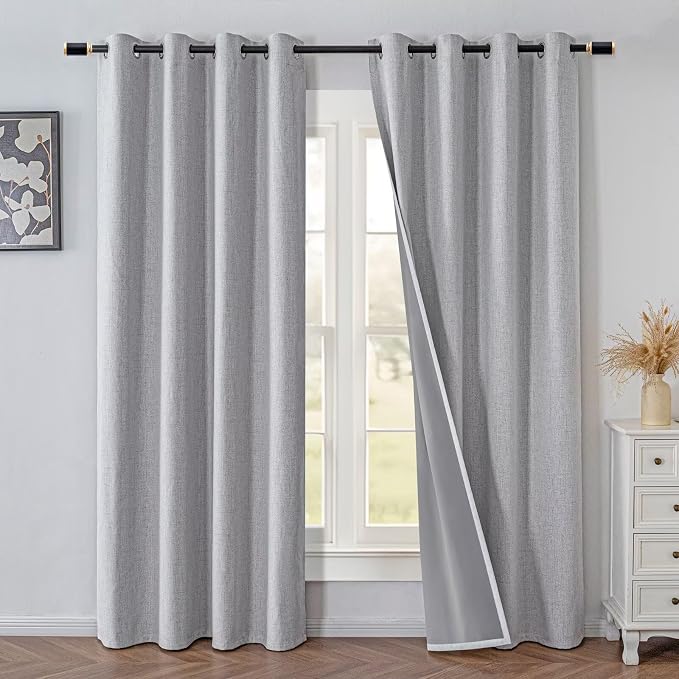 IGEMAEVE Blackout Curtains 90 Inches Long by IGEMAEVE