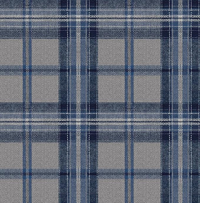 NextWall Harry & Grace Herringbone Plaid Premium Matte Non-Woven Peel and Stick by NextWall