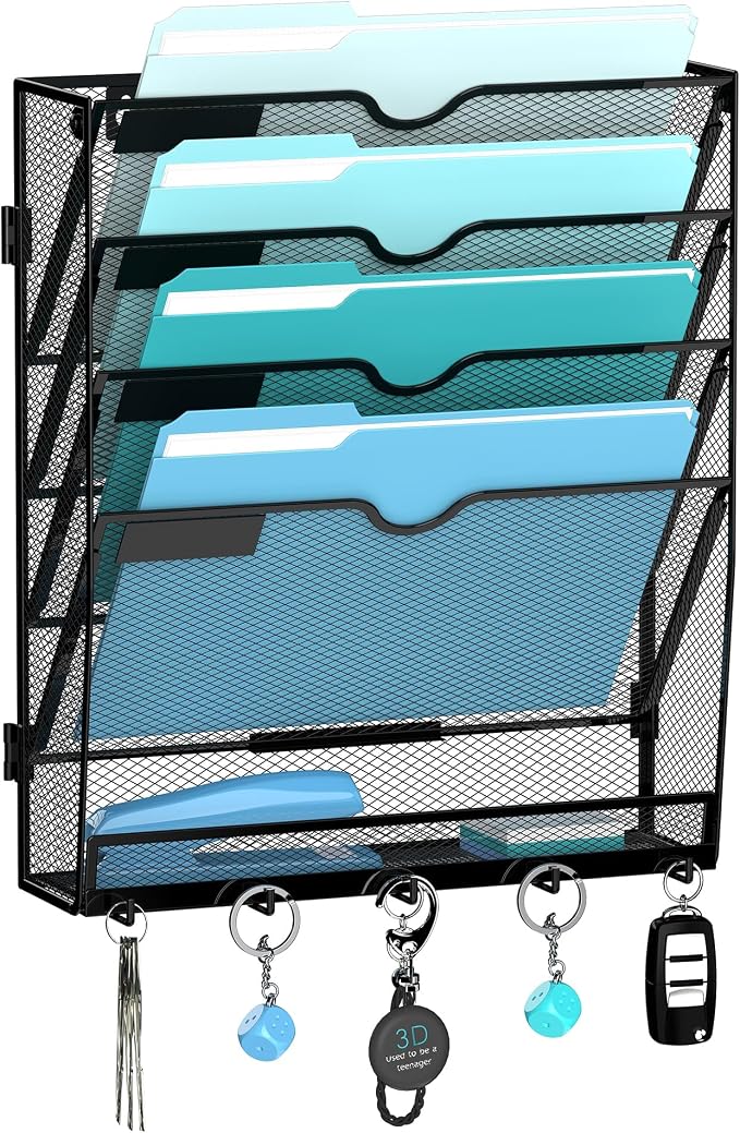 5 Tier Wall File Organizer by JMHUD