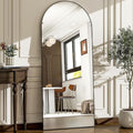 57" x 20" Arched Full Length Mirror by WISSMILESHOME