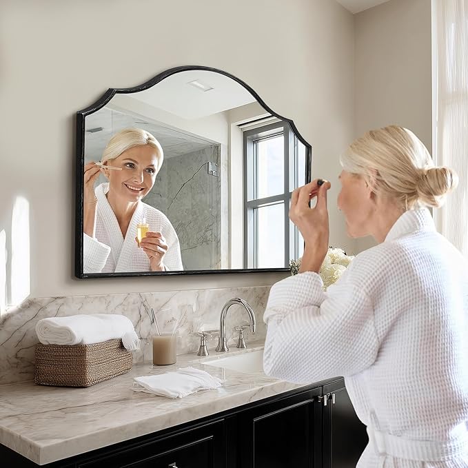 Besdomus Scalloped Arched Mirror - Image 4