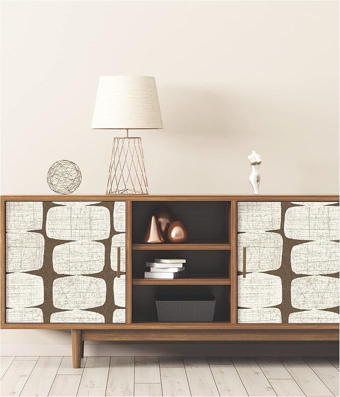 RoomMates RMK12349PL Mid-Century Beads Peel and Stick Wallpaper - Image 7