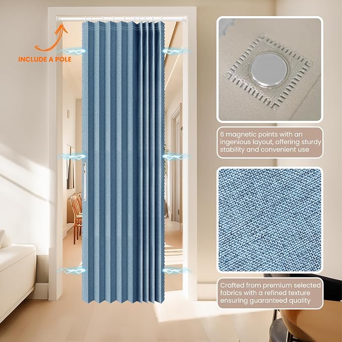 AJAZZ Blackout Accordion Door - Image 5