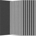 RITOLLO 8 Packs Acoustic Panel 47.2"×23.6" Sound Absorbing Slat Wall Panels by Ritollo
