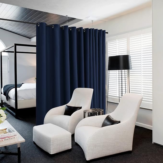 NICETOWN Closet Door Heavy Curtain, Room Dividers Shade Screens Partitions by NICETOWN