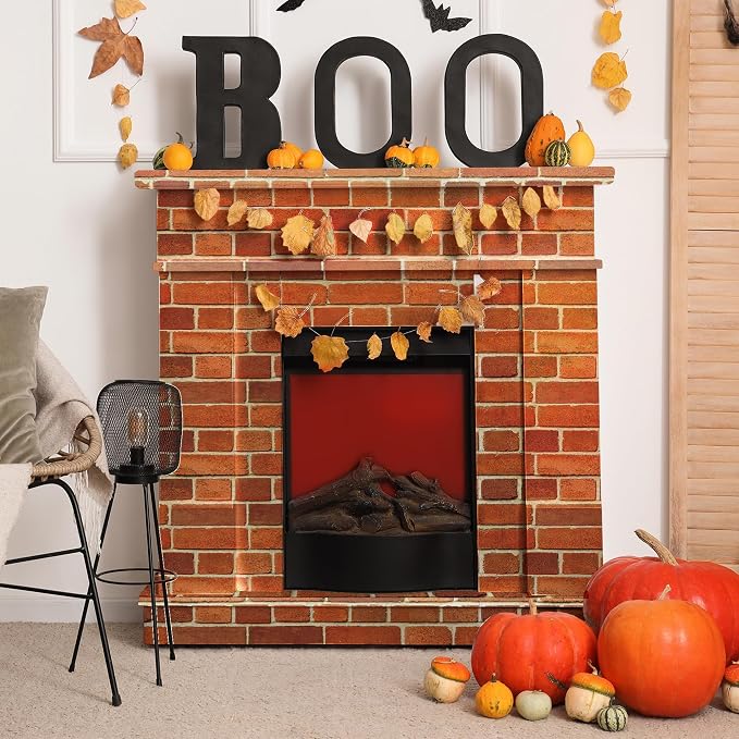Kochorie 100 Ft x 54 Inch Retro Red Brick Wall Backdrop Tablecloth Roll - Image 6