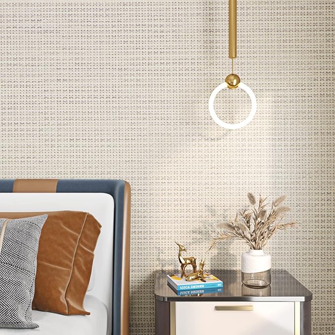 FunStick Beige Wallpaper Stick and Peel - Image 3