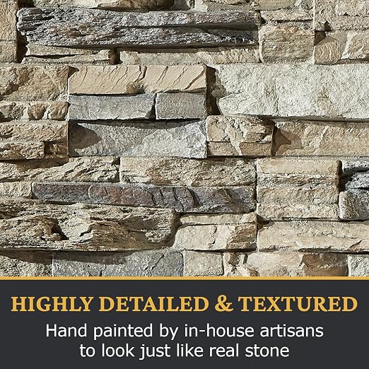 AZ Faux High-Density Polyurethane Faux Stone Flush Inside Corner - Image 6