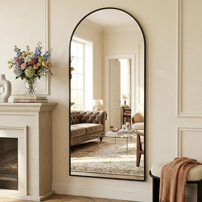 Suidia 71"x32" Arched Full Length Mirror - Image 3