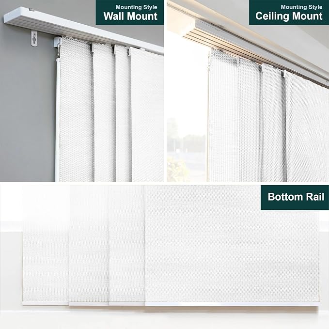 CHICOLOGY Panel Track Vertical Blinds - Image 7