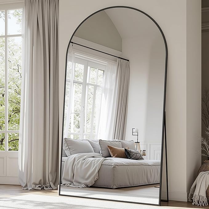 Suidia 81"x41" Arched Full Length Mirror by SuidiaMirror