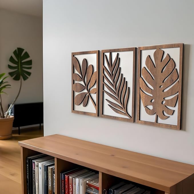 qmmp Modern Wooden Wall Sculptures - Image 5