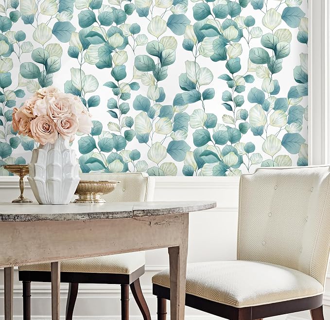 Timeet Peel and Stick Wallpaper Boho Leaf Contact Paper Removable Self Adhesive - Image 6