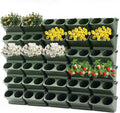 Briwooody 30 Set 60 Pocket Vertical Stackable Wall Planters Kit Outdoor Self by Briwooody