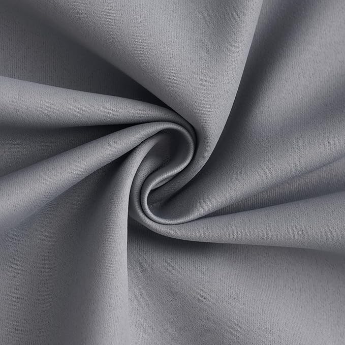 Yakamok 100% Blackout Curtain Panels 96 inches Cold and Light Blocking Drapes - Image 3