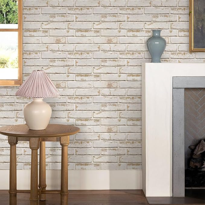 Commomy 3D Peel and Stick Brick, Ultralight Thin PVC Faux Brick Wall Panels - Image 6