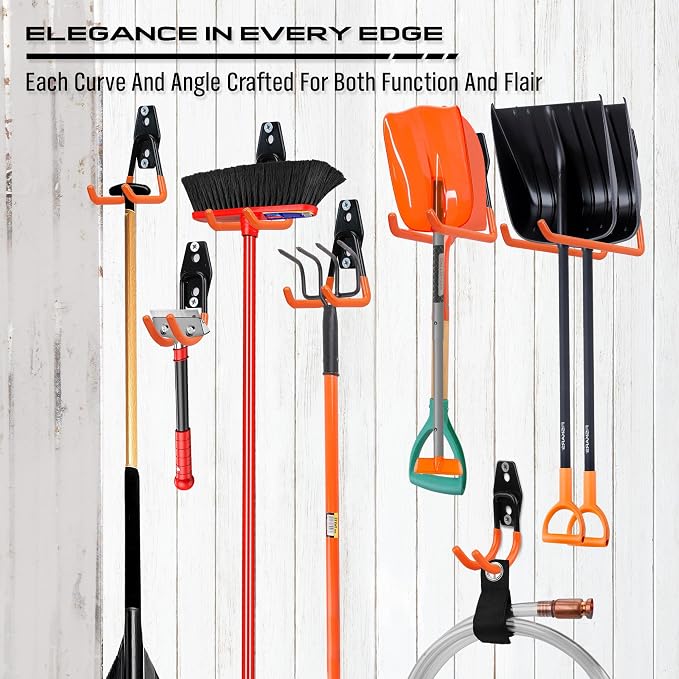 15-Piece Garage Wall Hooks - Image 7