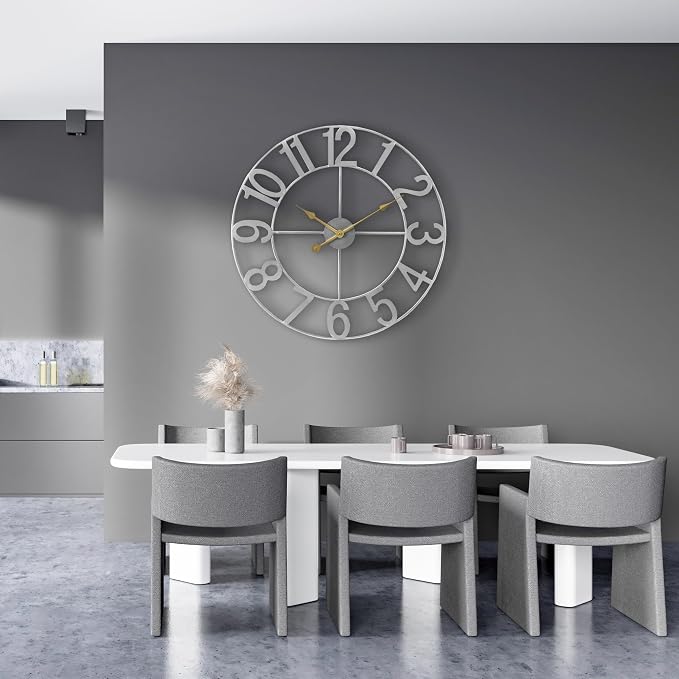 Sorbus Large Wall Clock for Living Room Decor - Image 3