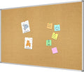 Lockways Large Cork Board Bulletin Board, Bulletin CorkBoard 72 x 36 Inch by Lockways
