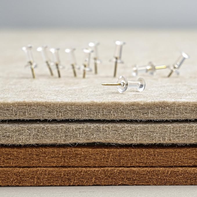 Lightomorrow Bulletin Board, 35 x 17 1/2 inches Felt Board - Image 4
