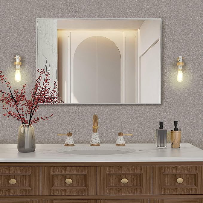 Taupe Peel and Stick Self Adhesive Wallpaper - Image 6