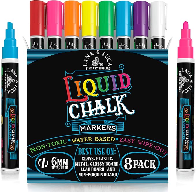 LANA & LUCA Liquid Chalk Markers by LANA+%26+LUCA