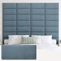 IFNOW Upholstered Wall Mounted Peel and Stick King Size Headboard, Soundproof by IFNOW
