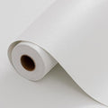 Grasscloth White Peel and Stick Wallpaper 20.8"x394" Thick Slight Embossed by HyunHome