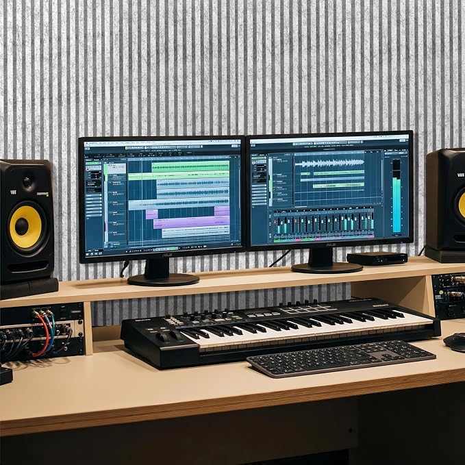RITOLLO 6 Pack Bilayer Thickened-Sound Proof Wall Panels 47.2"x23.6"x0.72" High - Image 7