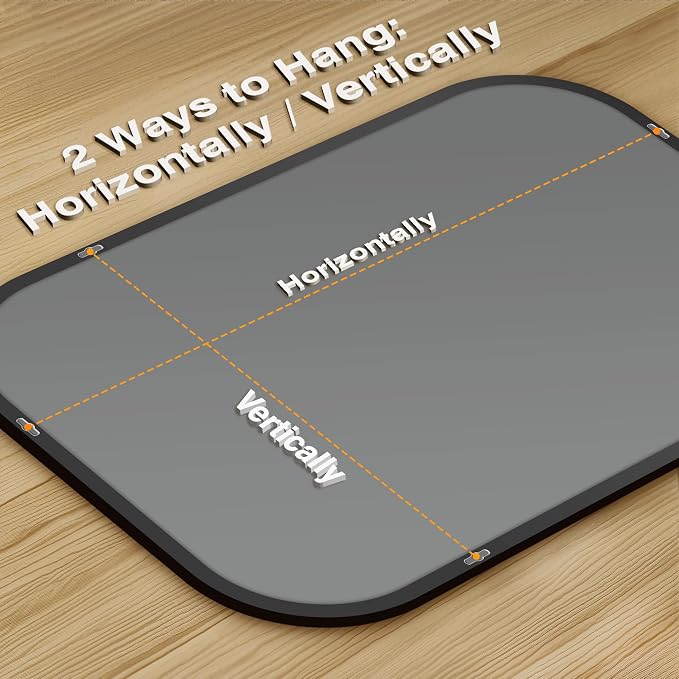 Bathroom Mirror for Wall, HD Reflection Shatterproof Mirror for Living Room - Image 5