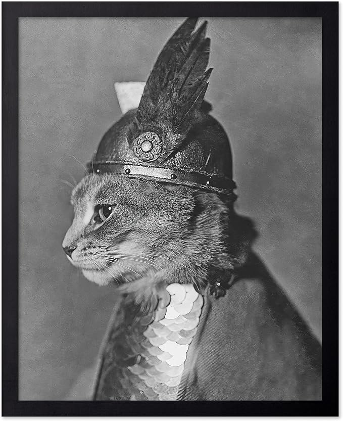 Poster Master Vintage Armored Cat by PosterMaster